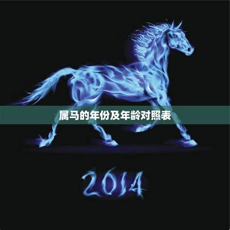 马年年份|属马的年份有哪几年 属马的年份对照表